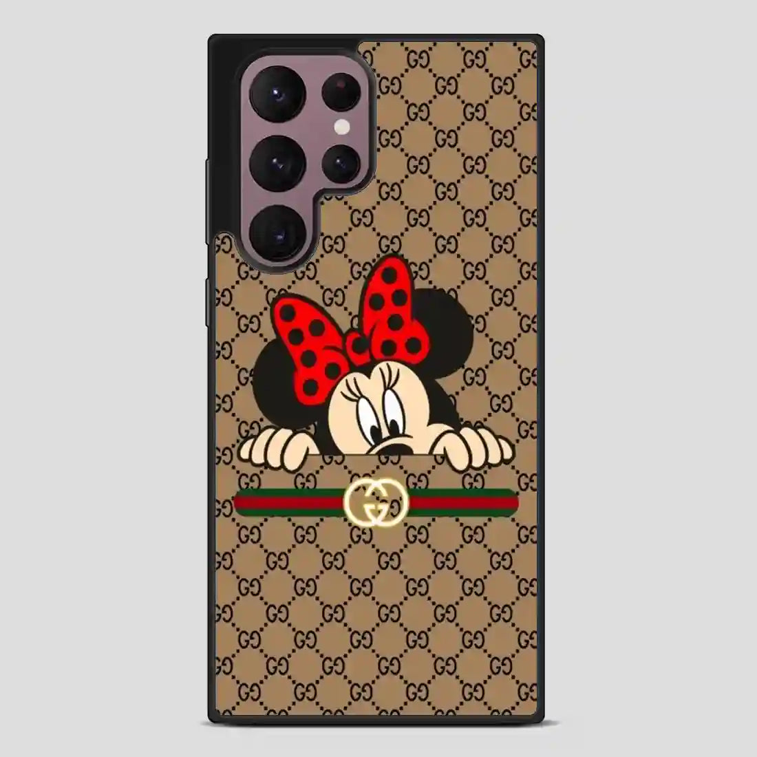 Wallpaper Gucci Minnie Mouse Samsung Galaxy S22 Ultra Case