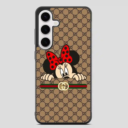 Wallpaper Gucci Minnie Mouse Samsung Galaxy S24 Plus Case