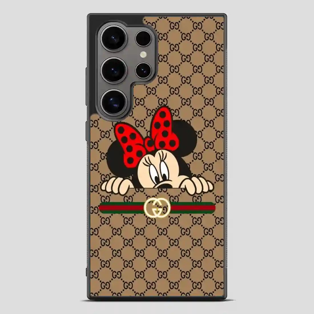 Wallpaper Gucci Minnie Mouse Samsung Galaxy S24 Ultra Case