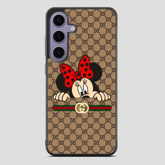 Wallpaper Gucci Minnie Mouse Samsung Galaxy S24 Case