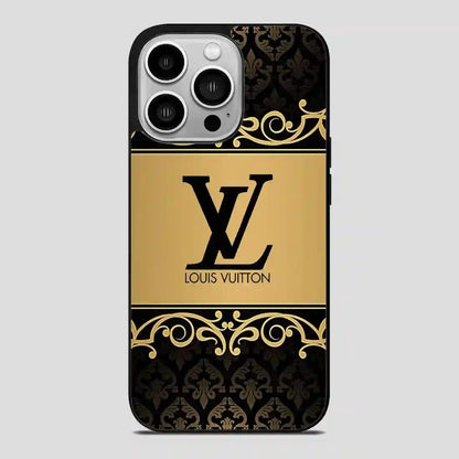 Wallpaper Lv Golden iPhone 14 Pro Case