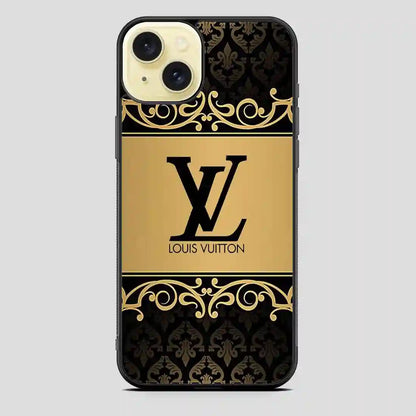 Wallpaper Lv Golden iPhone 15 Plus Case