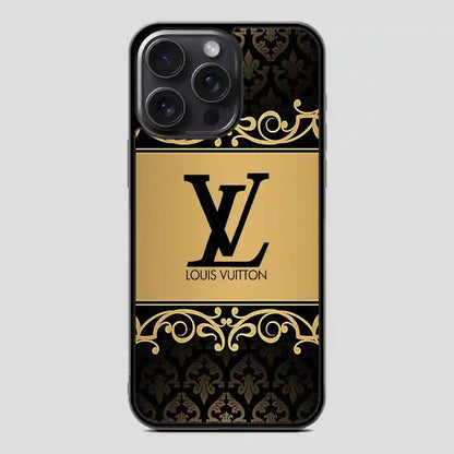 Wallpaper Lv Golden iPhone 15 Pro Case