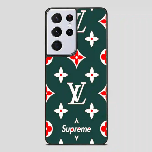 Wallpaper Lv Green Samsung Galaxy S21 Ultra Case