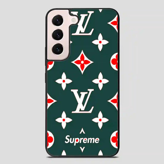 Wallpaper Lv Green Samsung Galaxy S22 FE Case