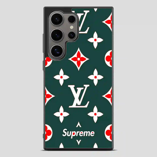 Wallpaper Lv Green Samsung Galaxy S24 Ultra Case