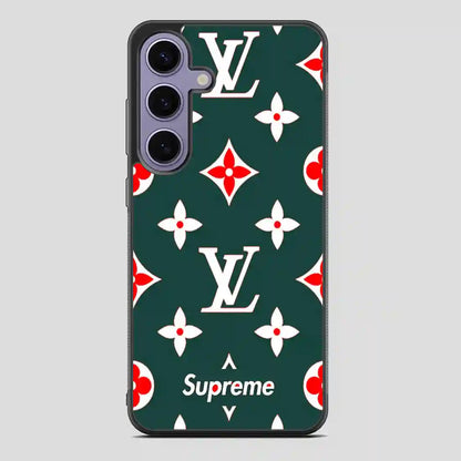 Wallpaper Lv Green Samsung Galaxy S24 Case