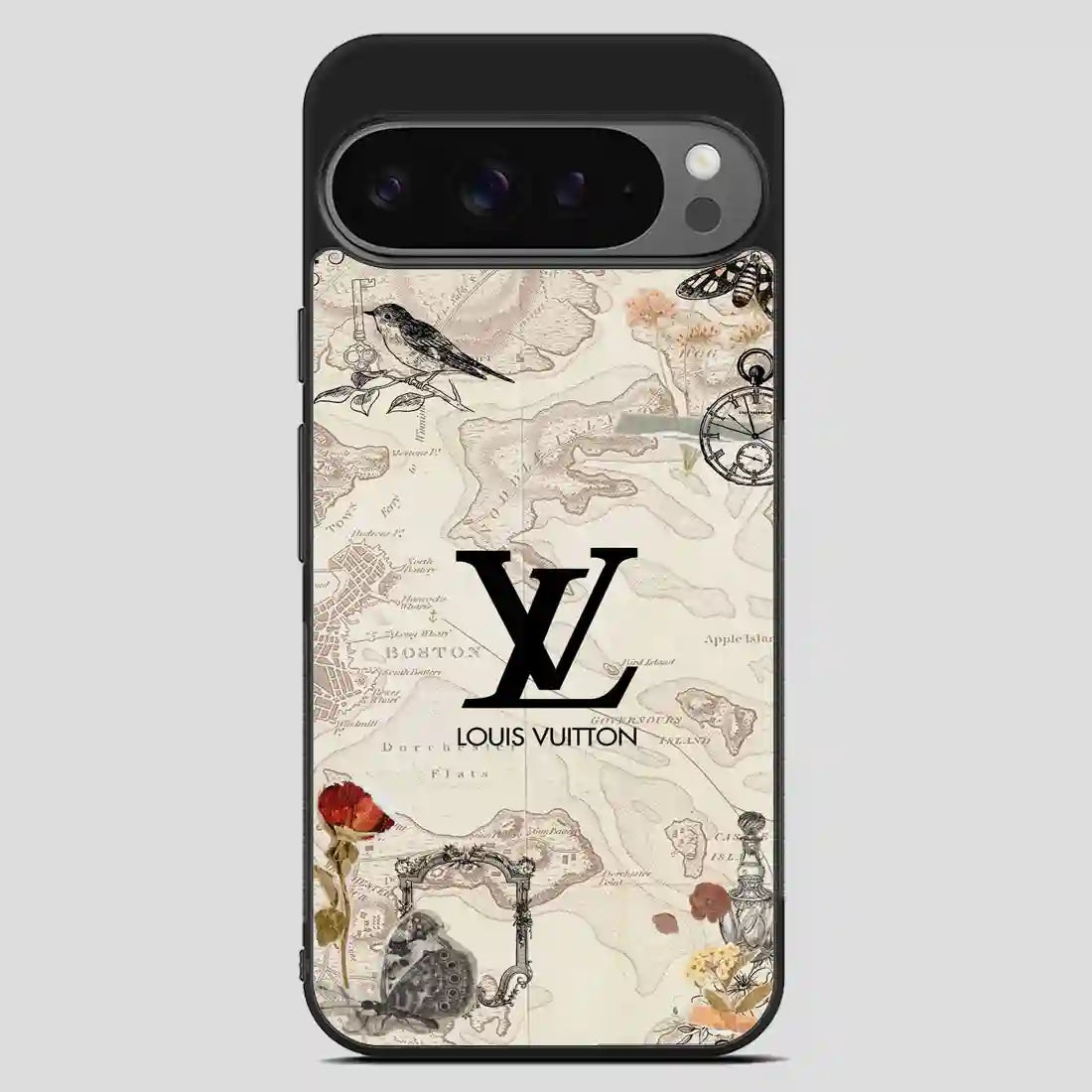 Wallpaper Lv Maps Google Pixel 9 Pro XL Case