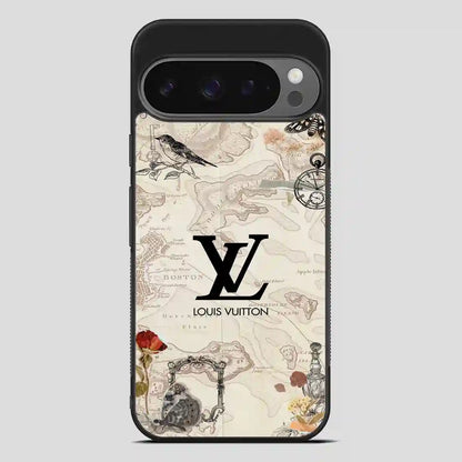 Wallpaper Lv Maps Google Pixel 9 Pro Case