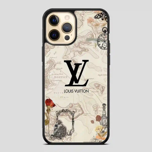 Wallpaper Lv Maps iPhone 11 Pro Case