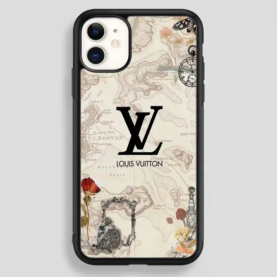 Wallpaper Lv Maps iPhone 12 Case