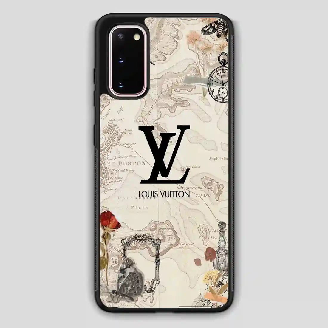 Wallpaper Lv Maps Samsung Galaxy S20 Case