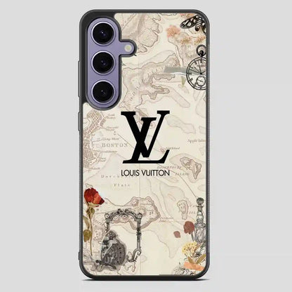 Wallpaper Lv Maps Samsung Galaxy S23 Plus Case