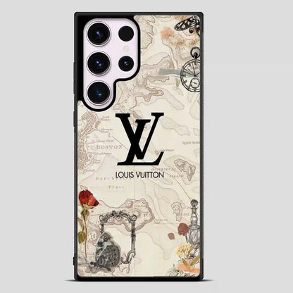 Wallpaper Lv Maps Samsung Galaxy S23 Ultra Case