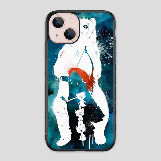 Walt Disney Pixar Brave Watercolor iPhone 13 Mini Case