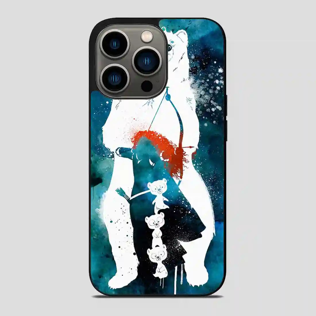 Walt Disney Pixar Brave Watercolor iPhone 13 Pro Case