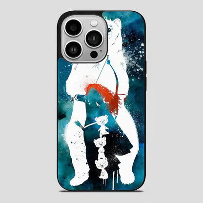 Walt Disney Pixar Brave Watercolor iPhone 14 Pro Case