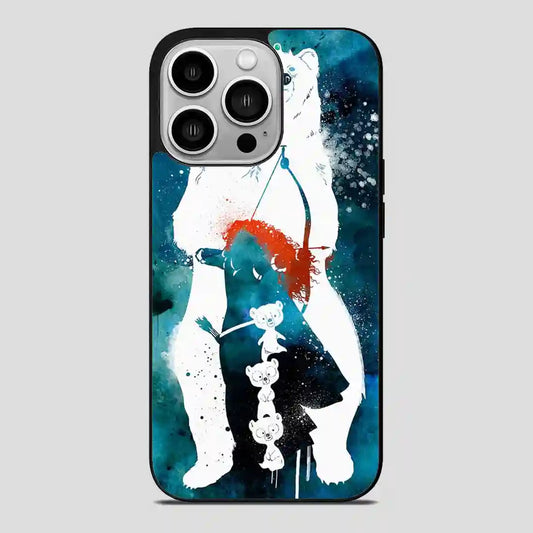 Walt Disney Pixar Brave Watercolor iPhone 14 Pro Case