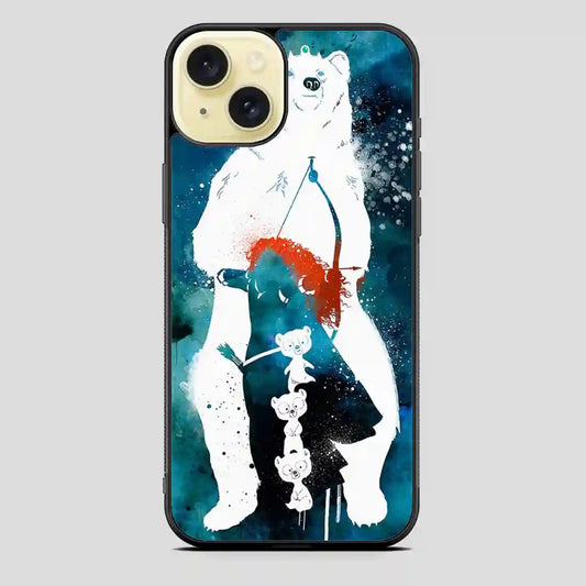 Walt Disney Pixar Brave Watercolor iPhone 15 Plus Case