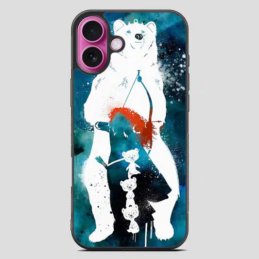 Walt Disney Pixar Brave Watercolor iPhone 16 Plus Case