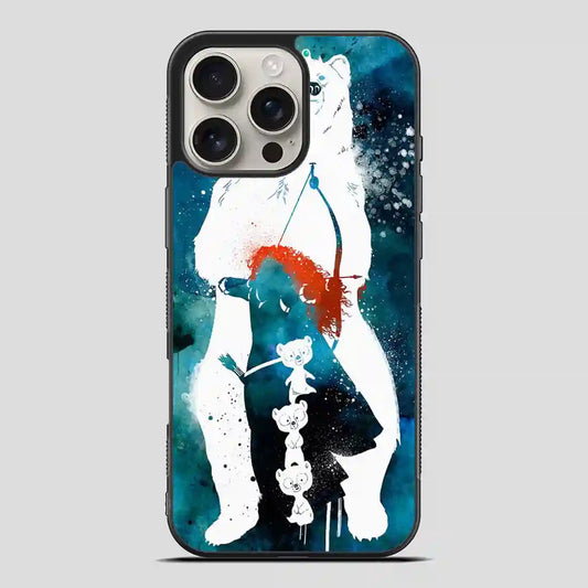 Walt Disney Pixar Brave Watercolor iPhone 16 Pro Max Case