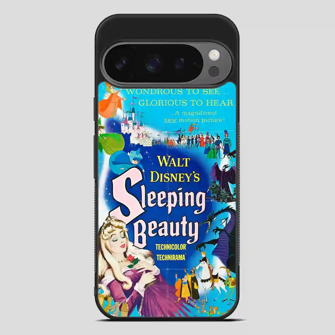 Walt Disney Sleeping Beauty Poster Google Pixel 9 Pro Case