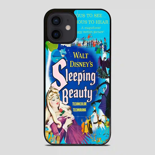 Walt Disney Sleeping Beauty Poster iPhone 12 Mini Case