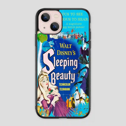 Walt Disney Sleeping Beauty Poster iPhone 13 Mini Case