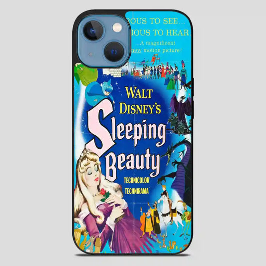 Walt Disney Sleeping Beauty Poster iPhone 13 Case