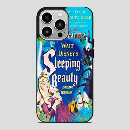 Walt Disney Sleeping Beauty Poster iPhone 14 Pro Case