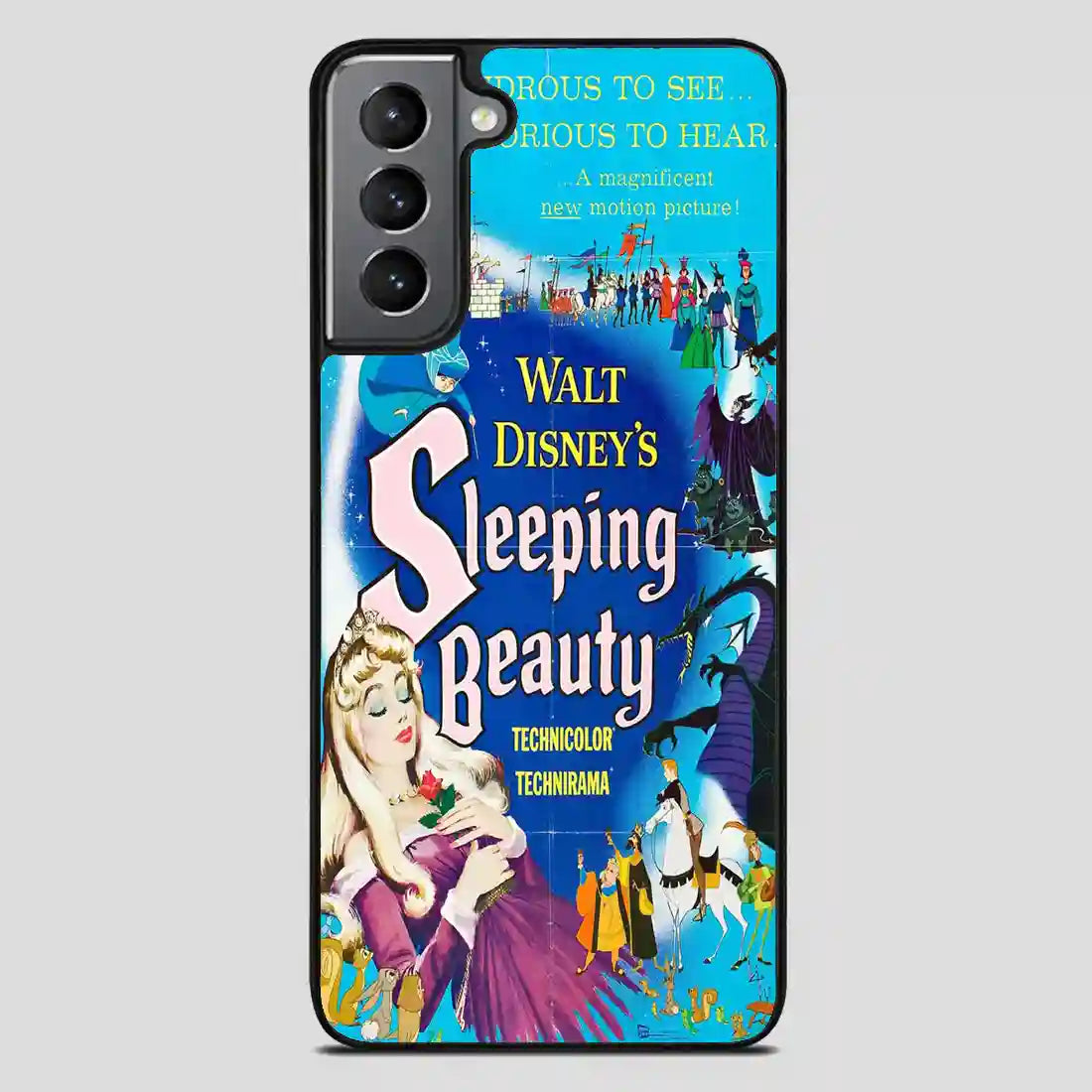 Walt Disney Sleeping Beauty Poster Samsung Galaxy S21 FE Case