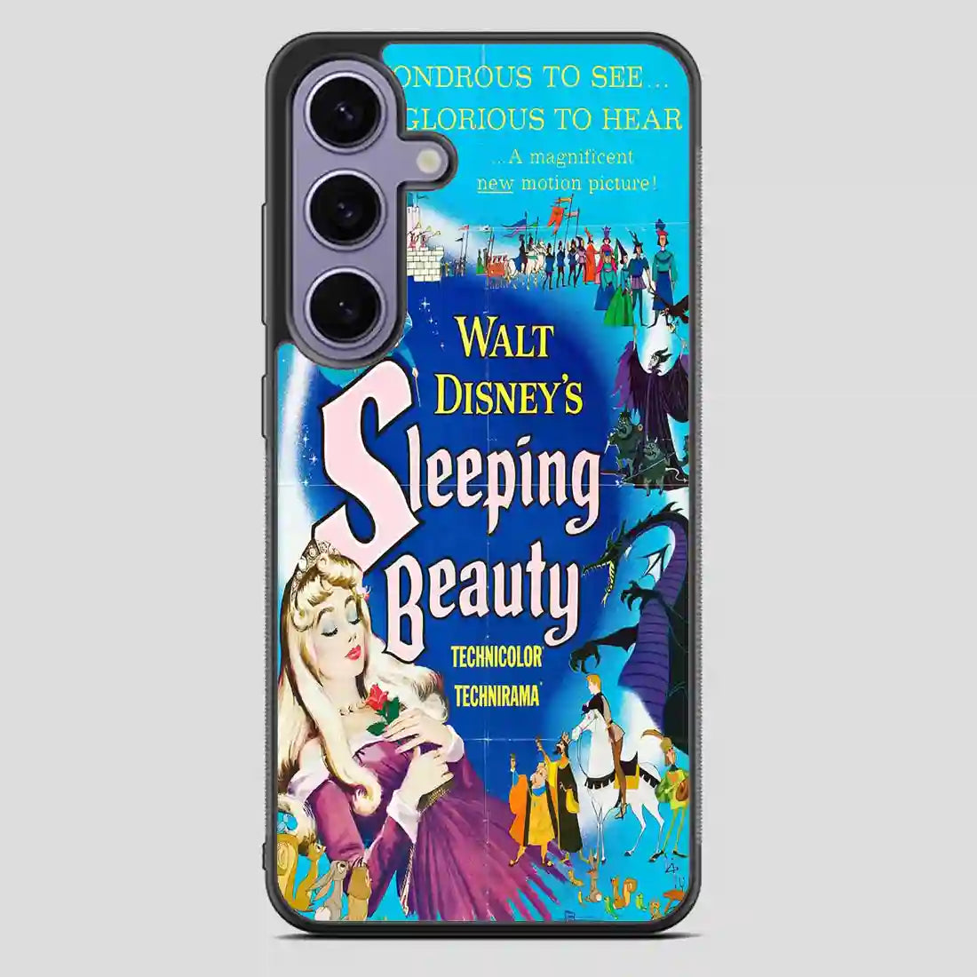 Walt Disney Sleeping Beauty Poster Samsung Galaxy S23 Plus Case