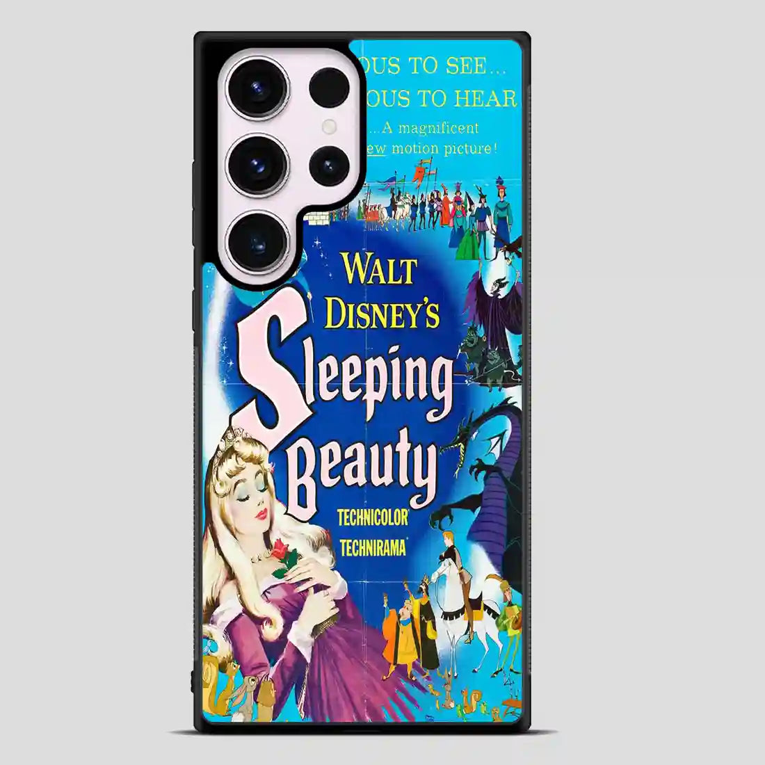 Walt Disney Sleeping Beauty Poster Samsung Galaxy S23 Ultra Case