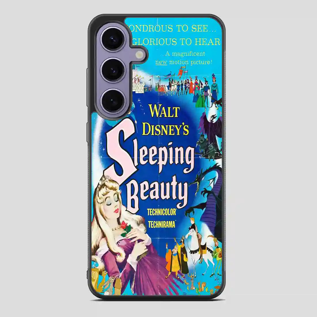 Walt Disney Sleeping Beauty Poster Samsung Galaxy S24 Case