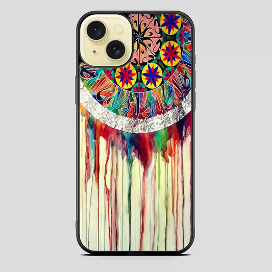 Watercolor Dreamcatcher iPhone 15 Plus Case