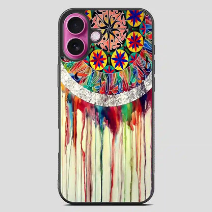 Watercolor Dreamcatcher iPhone 16 Plus Case