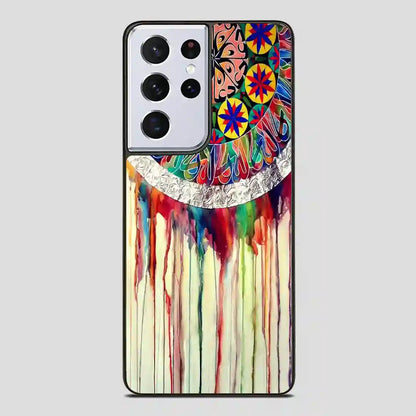 Watercolor Dreamcatcher Samsung Galaxy S21 Ultra Case