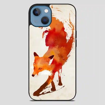 Watercolor Fox iPhone 13 Case