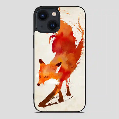 Watercolor Fox iPhone 14 Case