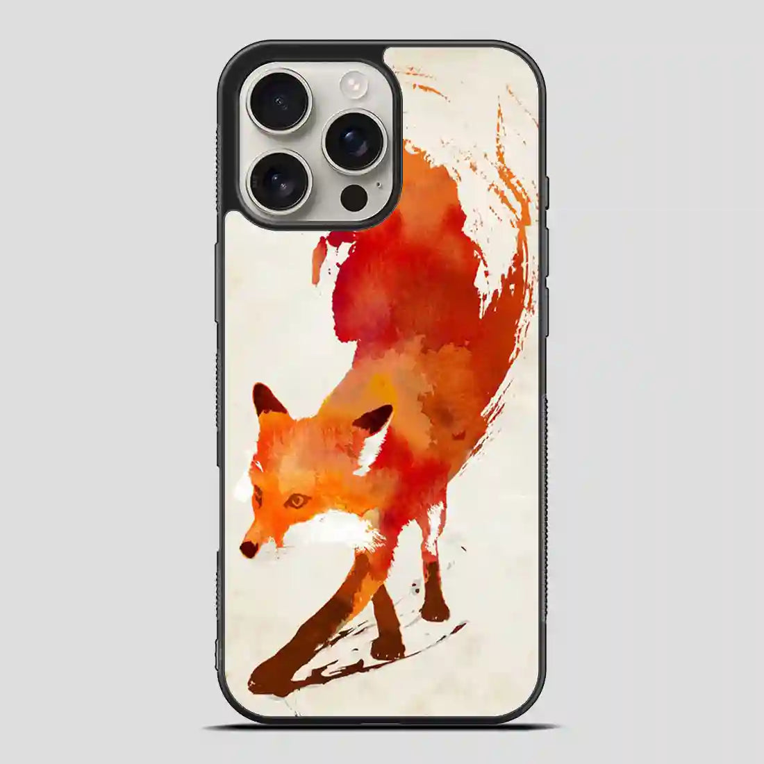 Watercolor Fox iPhone 16 Pro Max Case