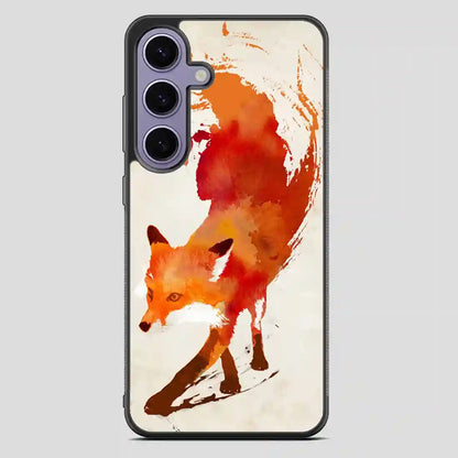 Watercolor Fox Samsung Galaxy S23 Plus Case