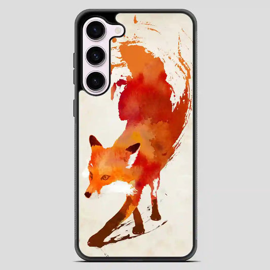 Watercolor Fox Samsung Galaxy S23 Case