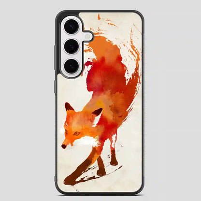 Watercolor Fox Samsung Galaxy S24 Plus Case