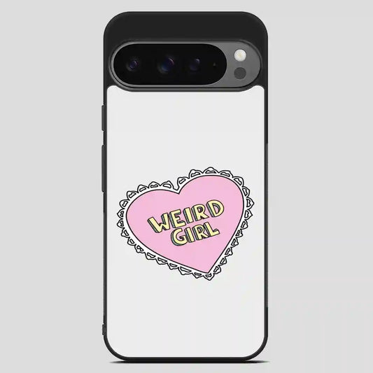 Weird Girl Heart Google Pixel 9 Pro XL Case