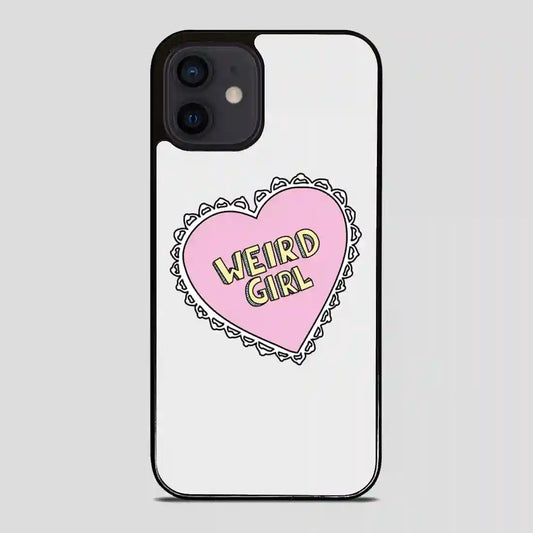 Weird Girl Heart iPhone 12 Mini Case