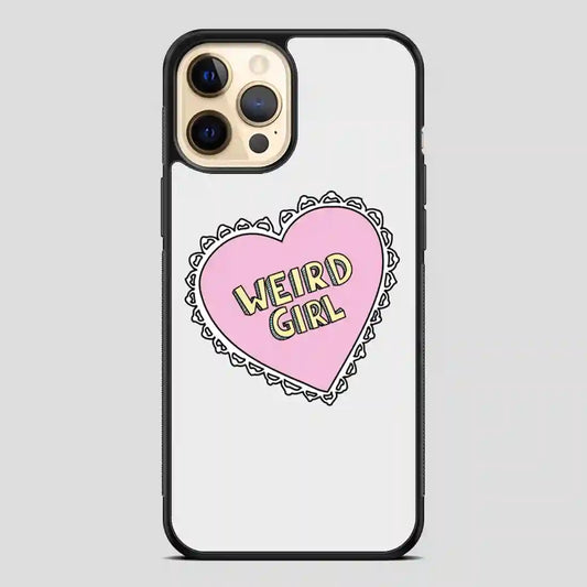 Weird Girl Heart iPhone 12 Pro Case