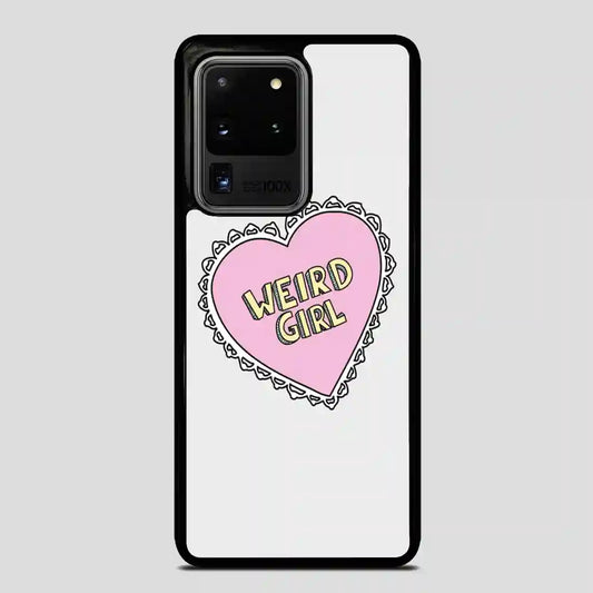 Weird Girl Heart Samsung Galaxy S20 Ultra Case