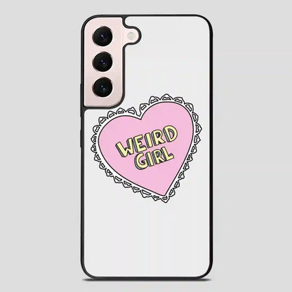 Weird Girl Heart Samsung Galaxy S22 FE Case