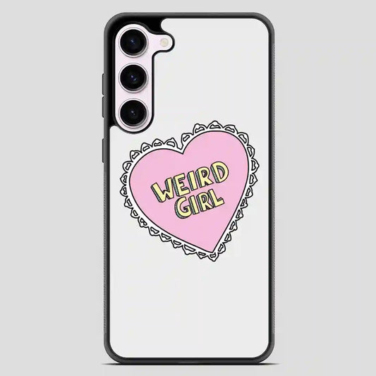 Weird Girl Heart Samsung Galaxy S23 Case