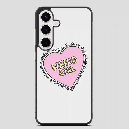 Weird Girl Heart Samsung Galaxy S24 Plus Case